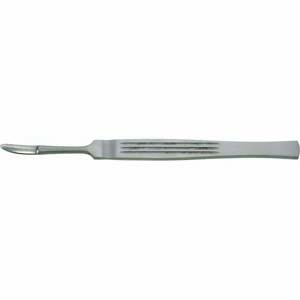 Joseph Nasal Knife, Double-Edged, 6" (15.2 Cm), Sharp, Curved, 6.0 Mm X 23.0 Mm Blade